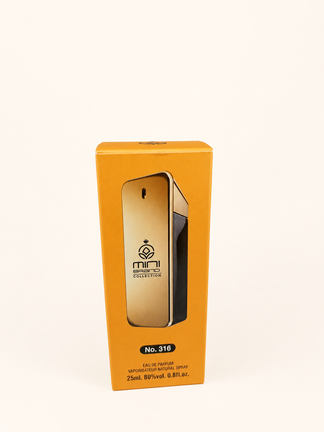Mini Brand Nº316 — Especiado Dourado Masculino