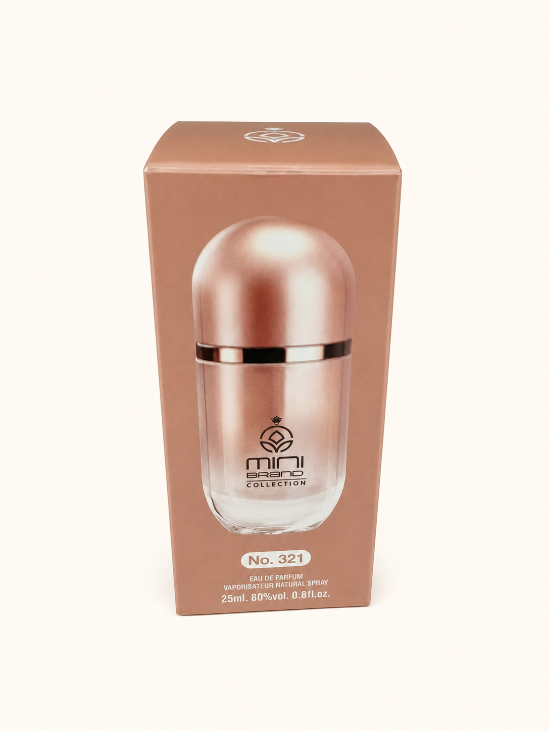 Mini Brand Nº321 — Floral Rosé Festivo Feminino