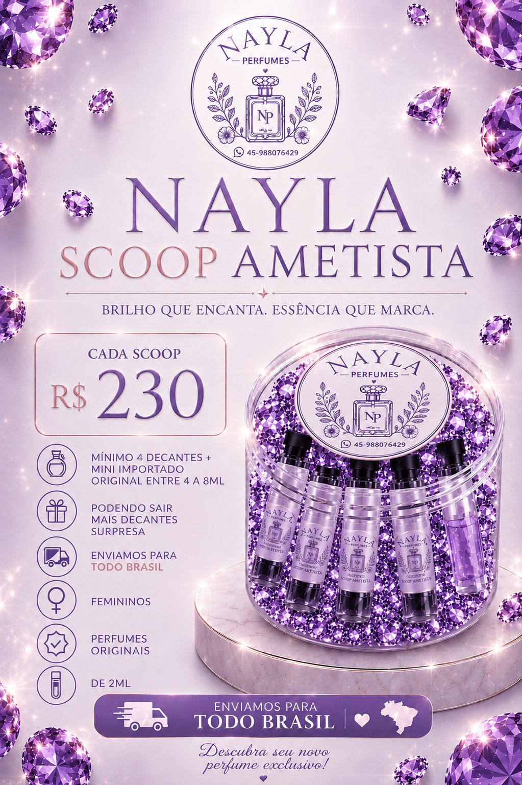 Nayla Scoop Ametista